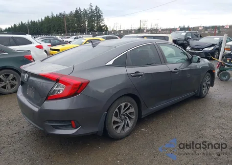 2018 Honda Civic Ex z USA, uszkodzony, nr VIN 2HGFC2F72JH579704